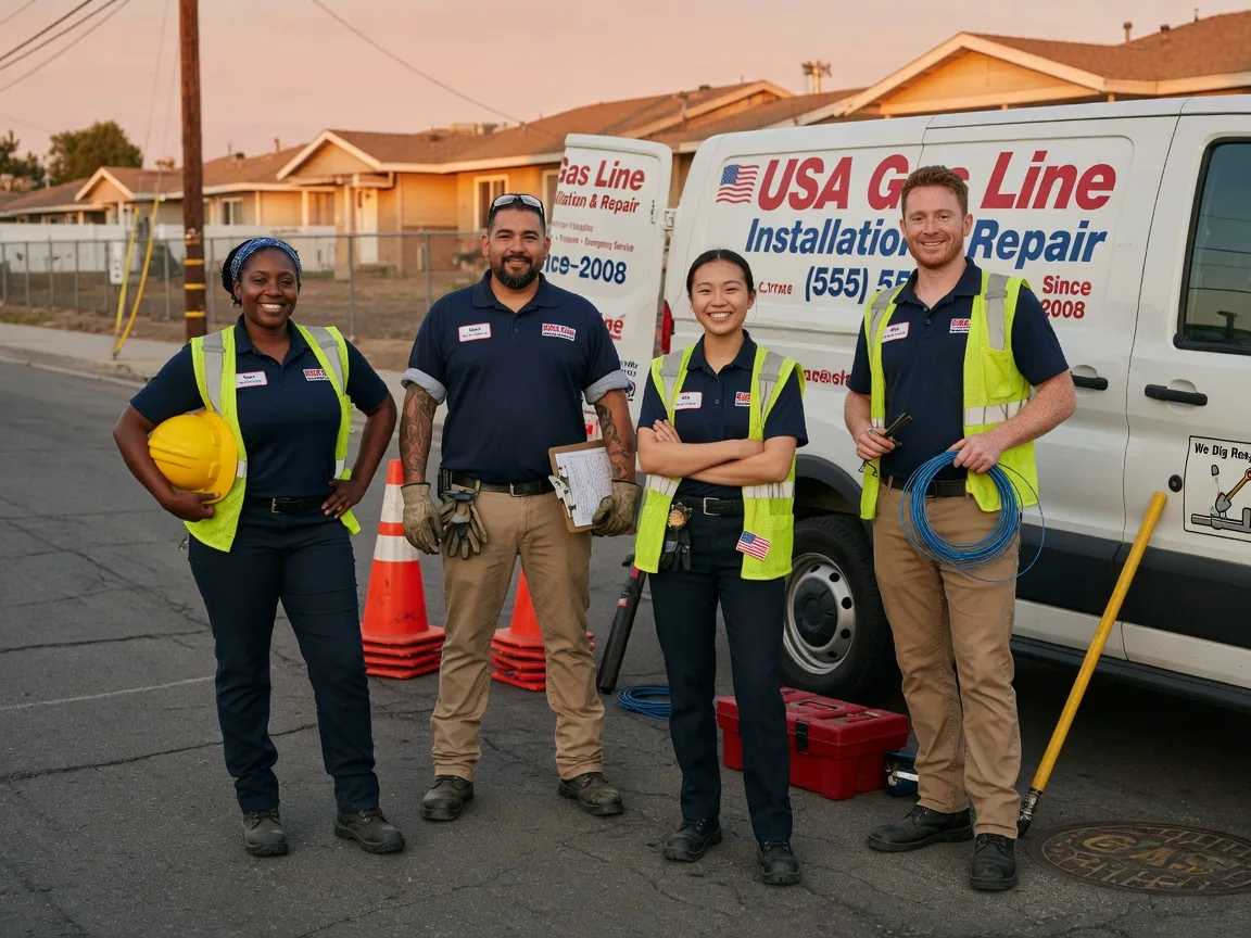 Gas Line Installation company in Paris, VA
